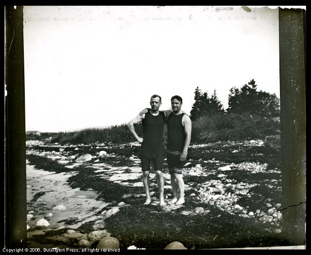 Guys on Maine Beach